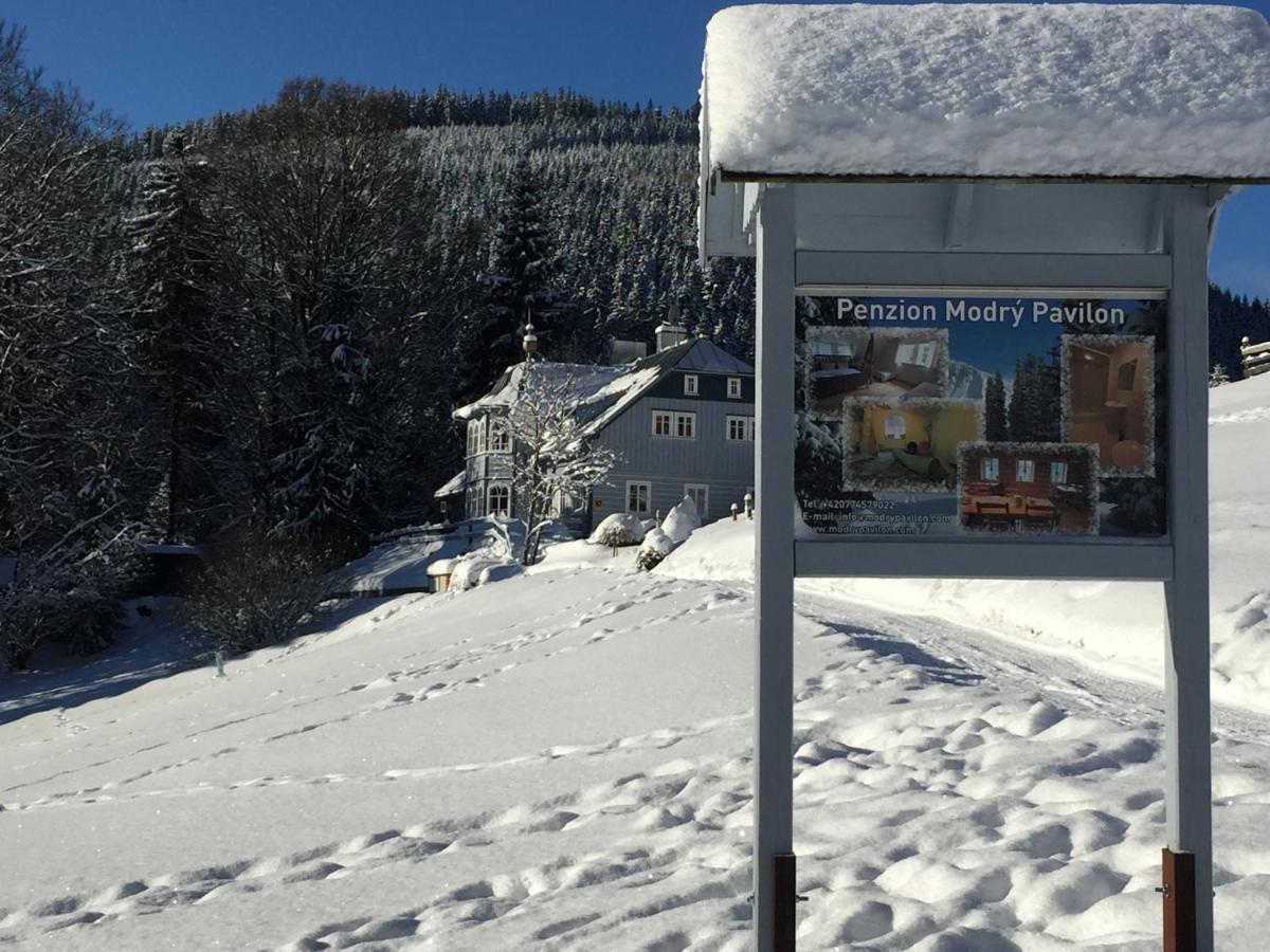 Penzion Modry Pavilon Dolni Mala Upa Luaran gambar